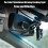 (bleu) 1Pcs Car Solar Warning Light Dummy Alarm Simulation Anti-theft Universal LED Camera Interior Lamp 4