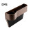 Console centrale de voiture marron avec rangement multi-compartiments et installation rapide 1