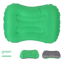 (Vert) Oreillers de voyage gonflables Oreillers de voyage Oreillers de voyage portables légers et compacts Oreiller