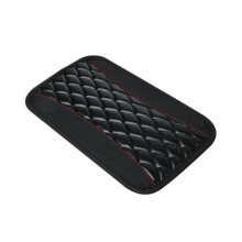 (nero) Copertura per console centrale auto, antigraffio, universale, resistente all'usura