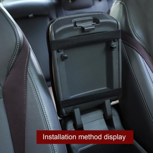 (viola) Copertura per console centrale auto, antigraffio, universale, resistente all'usura 2