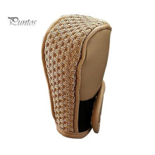 (beige) Antislip auto pookknop beschermer, ademende versnellingspookhoes voor SUV's