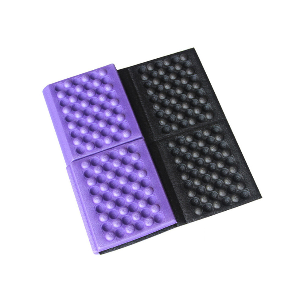 (Violet) Tapis de massage 6 plis XPE Coussin extérieur Camping Randonnée Exercice Parc Pliant Voyage Coussins