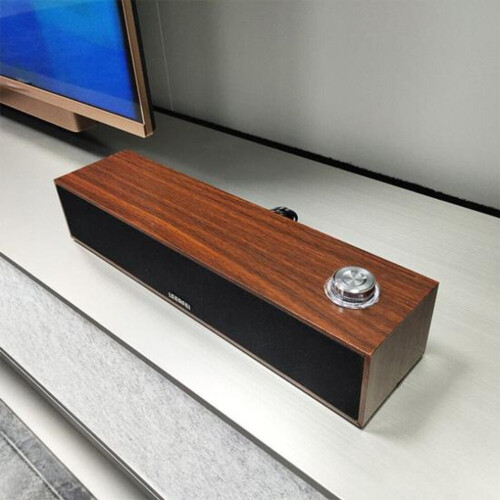 (light brown) E350m Durable Bluetooth-compatible Speaker Convenient Practical Portable Sound Box Subwoofer 1