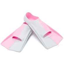 (pink, weiß, XS/30-32) Heiß verkaufte kleine gelbe Enten-Schwimmflossen aus Silikon für Kinder - Freestyle-