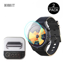 (LEMFO LEM 14:lle) 2 kpl karkaistu lasi LEMFO LEM 15 12 14 L7 L6 L8 L9 LF26 SmartWatch näytönsuoja Naarmuuntumaton
