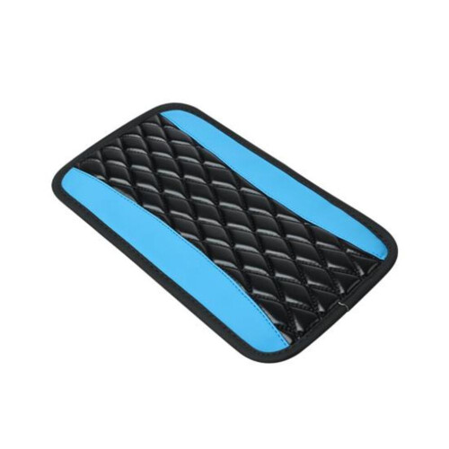 (blu) Copertura per console centrale auto, antigraffio, universale, resistente all'usura