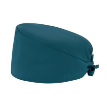 (verde) Cappello da infermiere e medico con cuffia da dentista in spugna assorbente per il sudore integrata