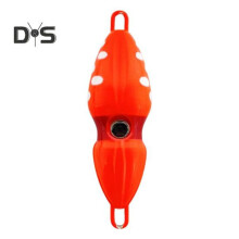 (oranje) 5,7 cm/60 g Metal Jigging Lure Zinkend Lange worp Realistische 3D-ogen Lichtgevende pinda Kunstmatige