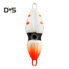 (donkeroranje) 5,7 cm/60 g metalen jigging-aas Zinkend Lange worp Realistische 3D-ogen Lichtgevende