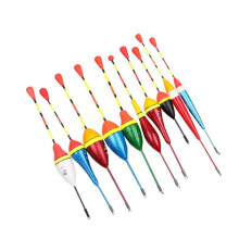10 stuks visdobbers set boei dobber fluctuerende mix maat kleur dobber boei pesca licht stok dobbers