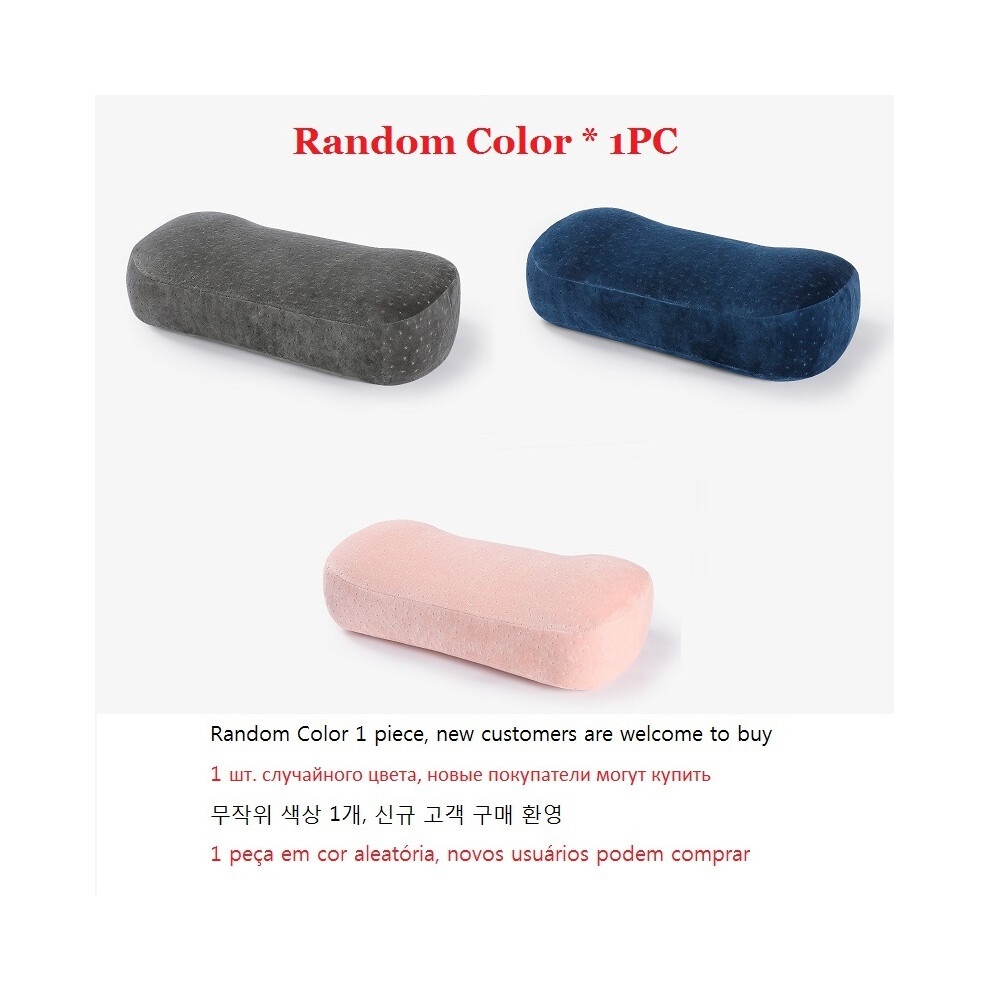 (42x21x12-10cm couleur aléatoire) Oreillers de voyage en latex Office Siesta Portable Inodore Petits oreillers