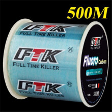 (blauw, 4,13 lb-0,14 mm) 500 m Fluorocarbon Coating Vislijn 0,14 mm-0,50 mm 4,13 lb-45 lb Koolstofvezel