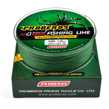 (2,5/30LB, Groen) Ocean Rock Fishing 4 Stands 4 Weaves 6LB-100LB Japanse gevlochten draden Spectra 100M