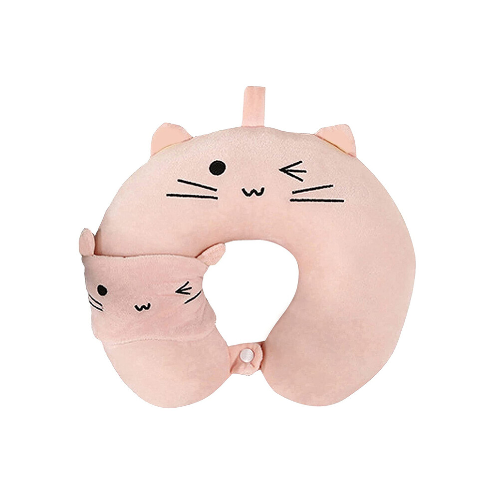 (PK) Oreillers de voyage portables et confortables pour le cou, oreillers de voyage pour adultes et enfants, mignons
