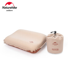 (abricot) Oreillers de voyage de camping Oreillers de voyage autogonflants Oreillers de voyage en mousse silencieuse