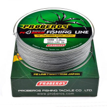 (1.0/15LB, grijs) Ocean Rock Fishing 4 standaards 4 weefsels 6LB-100LB Japanse gevlochten draden Spectra