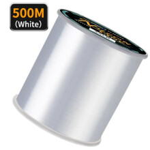 (bianco, 500M-2.0-9.48LB) Lenza da pesca in nylon Fish King 3000m/500m 4.13-34.32lb Materiale per lenza