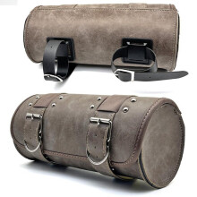 (31 cm Länge x 13 cm Höhe) Universelle wasserdichte Werkzeugtasche aus Leder für Retro-Motorräder und