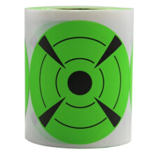 Groene schietoefeningen, stickers voor schietdoelen, trainingsbenodigdheden voor schietdoelen