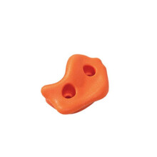 (arancione) Arrampicata su roccia in plastica per bambini, parco giochi per asili nido, arrampicata