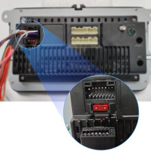 16-pins ISO-interface autoradio-voedingskabel voor VW Passat Polo Golf Mk5 Mk6 met stuurwiel KY1 KY2