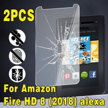 (Fire HD 8 8. sukupolvi) 2 kpl karkaistu lasi näytönsuoja Amazon Fire 7:lle 5. 7. 9. 12. Fire HD 8 Fire HD10 2017