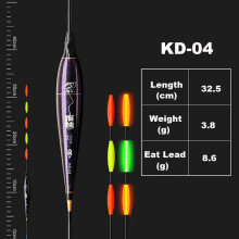 (KD-04) Nieuwe boeistrike elektronische led-lichtvislokmiddelvlotters dobbers indicator licht stokvlotters