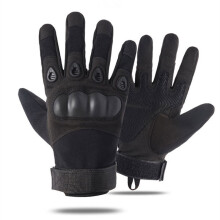 (MBlack) Gants longs pour homme, gants tactiques militaires d'extérieur, pour le tir sportif, la chasse, l'airsoft