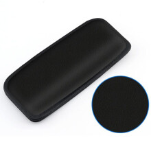 (1 STUKS - Zwart) Leren kniebeschermer voor auto-interieur Kussenkussen Memory Foam Beenbeschermer Dijondersteuning