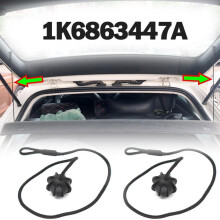 2x Für Vw Golf Mk5 Mk6 Kaninchen R R32 R20 Gti Hatch Auto Paket Regal String Schnur Tonneau Abdeckung