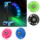 (rosa) Luces Intermitentes Ruedas Traseras Led Flash Rueda Para Micro Scooter Mini Pu Nuevo 2