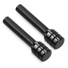 (zwart) Auto Legering Deurslot Pins Slot Pin Schroefknop Voor Volkswagen Vw Polo Golf 3 Kever Mk2 Mk3