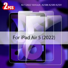 (Air 5 2022)2 kpl Karkaistu lasi näytönsuoja Ipad Air 5 4 3 2 Pro 11 2022 Mini 6 9 9th 10 10th Generation 10.2