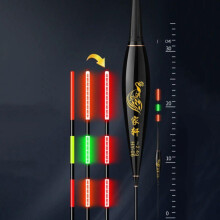 (23 cm - piombo 2,4 g) Indicatore galleggiante Buoy Strike Light Galleggianti Galleggianti da pesca