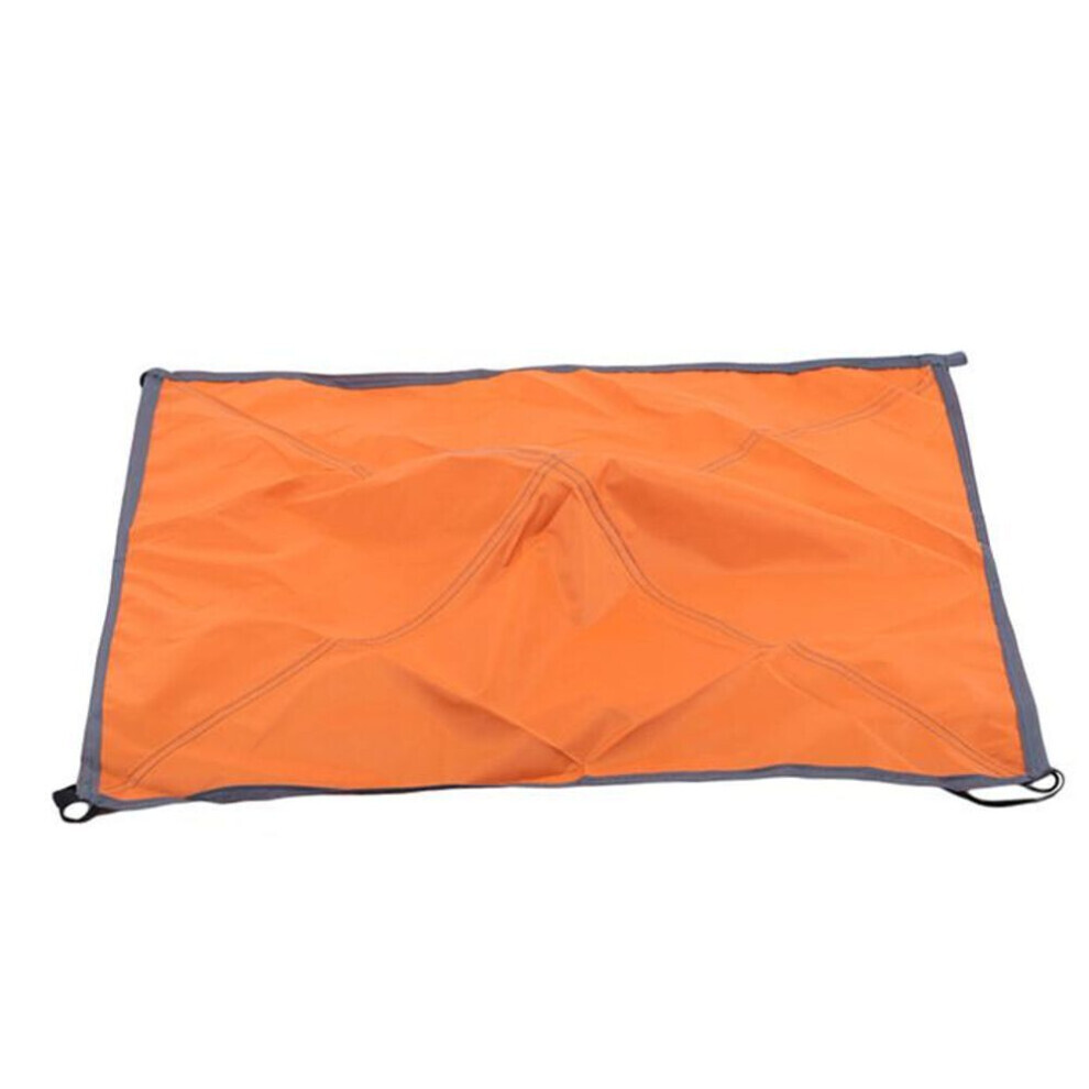 (orange) Toile de tente automatique pour 3-4 personnes à l'extérieur Tabernacle