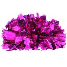(Pink) Handheld Pom Poms Cheerleader Cheerleading Cheer Dance Party Fußball Club Dekor