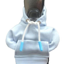 (wit) Auto Versnellingspookhoes Versnellingspook Hoodie Trekkoord Decoratie Effen Kleur Zachte Auto