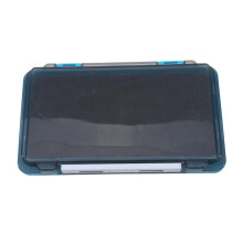 (blauw) Pp Visdoos Draagbare Spons Pad Vliegvislokdozen Jigkop Haak Opbergorganizer Aasdoos Accessoiresdoos