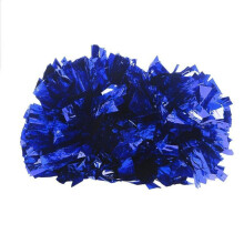 (blau) Handheld Pom Poms Cheerleader Cheerleading Cheer Dance Party Fußball Club Decor