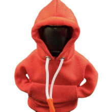 (oranje) Auto Versnellingspookhoes Versnellingspook Hoodie Trekkoord Decoratie Effen Kleur Zachte Auto