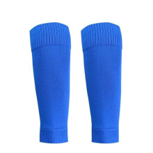 (Blau) 1 Paar Sportsocken Mann Professionelle Fußballsocken Kinder Fußballsocken Einfarbig Atmungsaktive