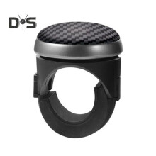 (zwart) Auto Stuurwiel Knop Draaien Energiebesparende Hulp Auto Vrachtwagen Handvat Booster Antislip