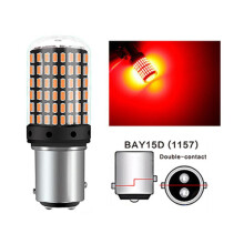 (rood, 1157 BAY15D P21-5W) Kebidu T20 7440 W21w 1157 Bay15d Auto Led Lampen 1156 Ba15s P21w P21-5w 3014