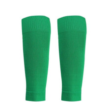 (dark green) 1pair Sport Socks Man Professional Football Socks Children Soccer Socks Solid Color Breathable Knee Pads Football Socks