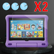 (Fire 10 Kids 2019) 2 kpl tabletin näytönsuojat Fire 7 Kids Pro/Fire 8 Kids Pro/Fire 10 Kids Tempered Glass Cover