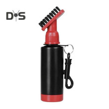 (Rot) Golfschläger-Reinigungsbürste, Quetschwasserflasche, Golfschläger-Reiniger mit Clip, wichtiges
