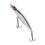 (Schwarz) 1Pcs Sinking Bleistift Angeln Köder Wobbler Mini Künstliche Metall Harten Köder Jig Augen 3
