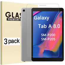 (3 kpl) Karkaistu lasi Samsung Galaxy Tab A 8.0 & S Pen 2019 SM-P200 SM-P205 P200 P205 Naarmuuntumaton Tabletin