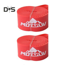 (B) 2pcs Bicycle Rim Liner Strip Mtb Mountain Road Bicycle Tire Rim Inner Tube Anti Puncture Tape 700c/26/27.5/29-inch Tire Liner